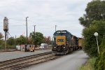 Y101 with CSXT 8881 Switches North Yard